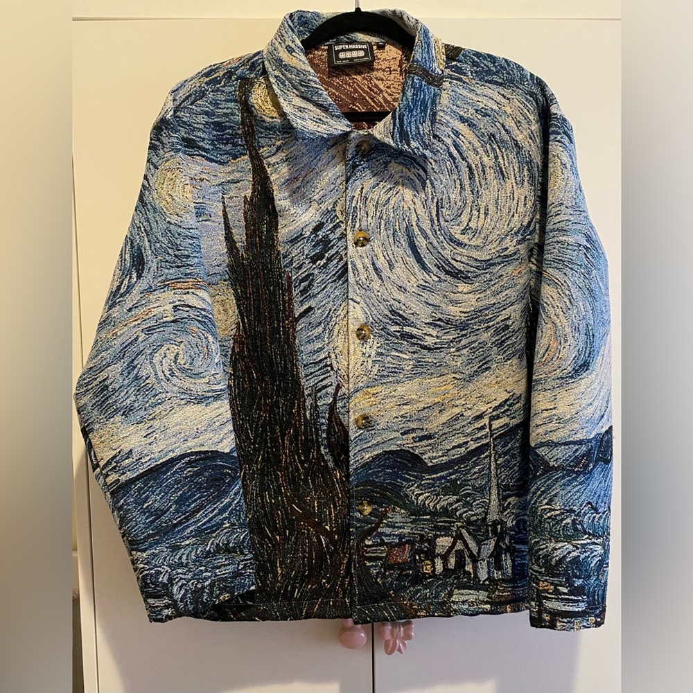 Starry Night Van Gogh men’s jacket by Super Massive